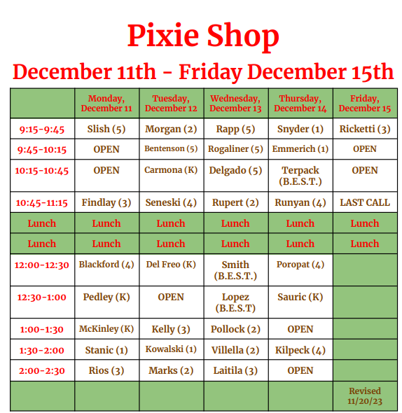 pixie shop